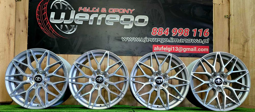 NOWE ALUFELGI TOYOTA 18x5x114,3 - Auris,Camry,Prius,RAV4,CH-R,