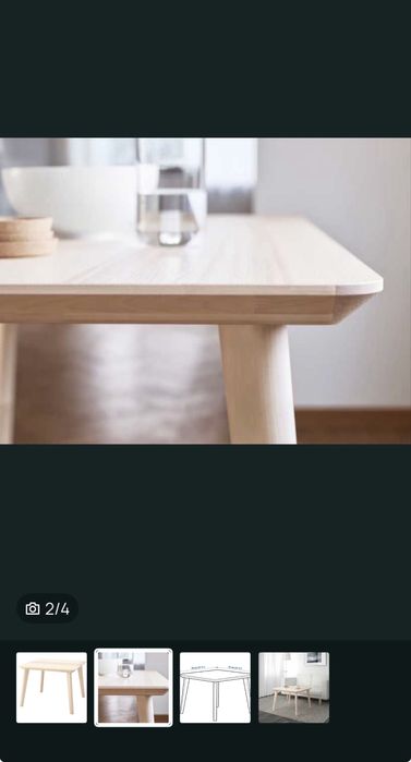 IKEA LISABO Mesa de Apoio