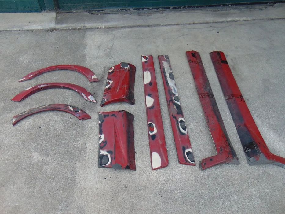 Citroen AX body kit embaladeiras
