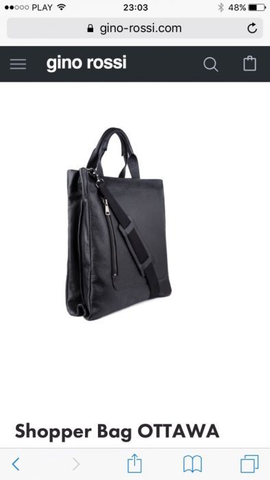 Gino rossi torebka unisex