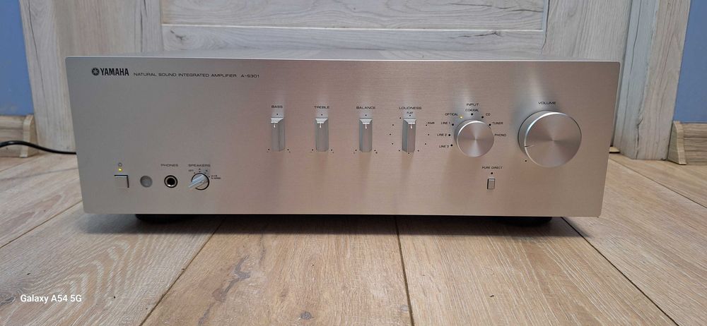 Wzmacniacz zintegrowany Yamaha A-S301 SREBRNY ! NOWY ! OKAZJA !