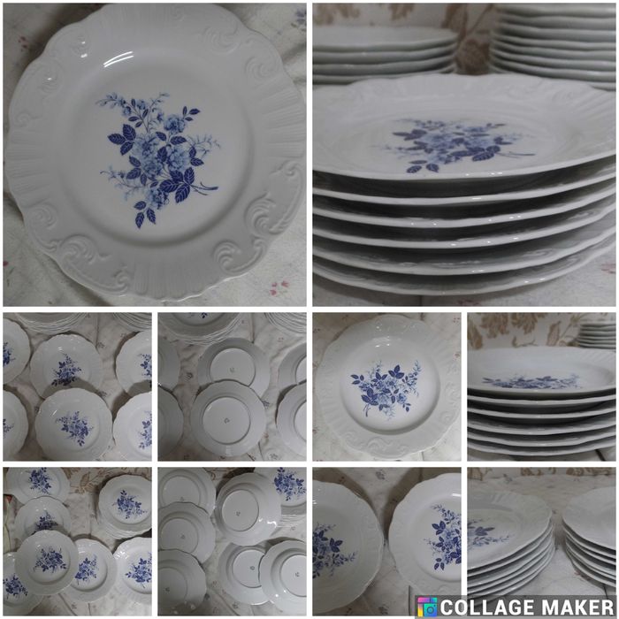 Serviço 36 Peças da Vista Alegre (1599A)