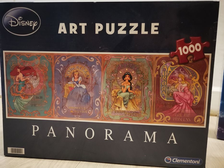 2 puzzles novos de 1000 peças
