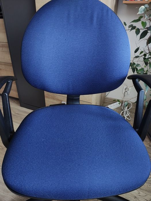 Krzesło obrotowe niebieskie dziecięce