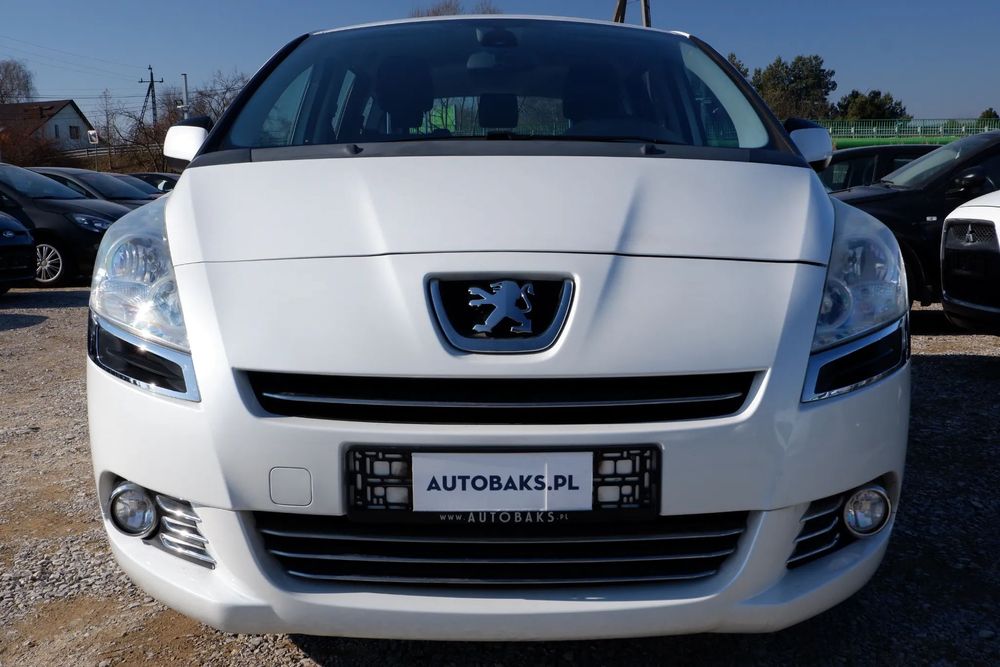 Peugeot 5008 *GWARANCJA 12 m. *Automat_Biała PERŁA_Klimatronik_7 Osób *BEZ Korozji.