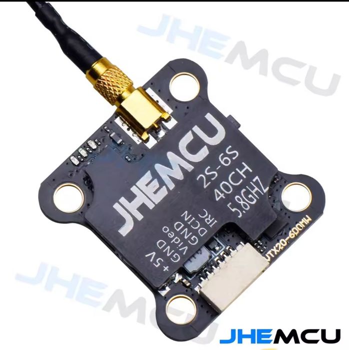 Відеопередавач JHEMCU VTX20-600mW 5.8GHz 40CH (2S-6S) для FPV