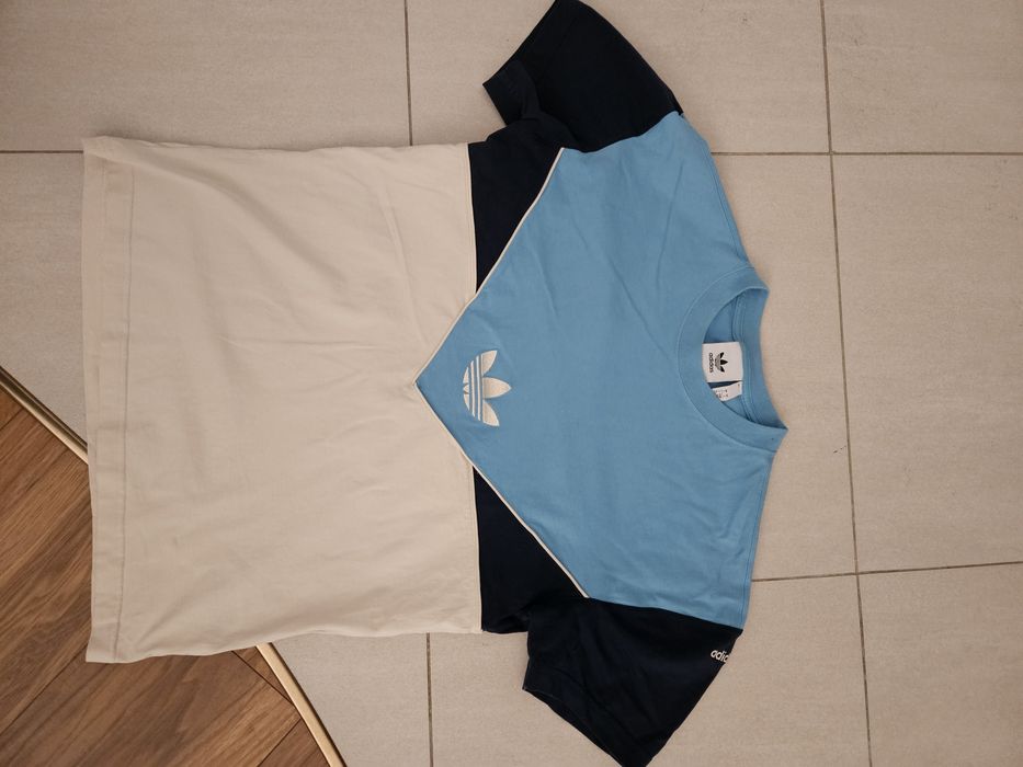 Adidas r S t-shirt bawełna oryginalny stan super  meski młodzieżowy