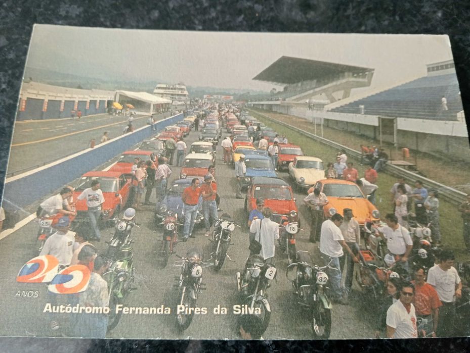 Postal do autódromo Estoril