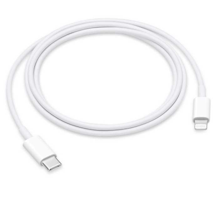 kabel do ładowania apple USB-C  Lightning BIAŁY oryginalny