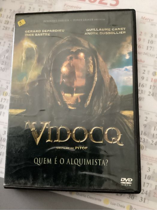 Dvd do filme VIDOCQ.