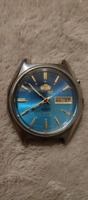 Orient crystal часы