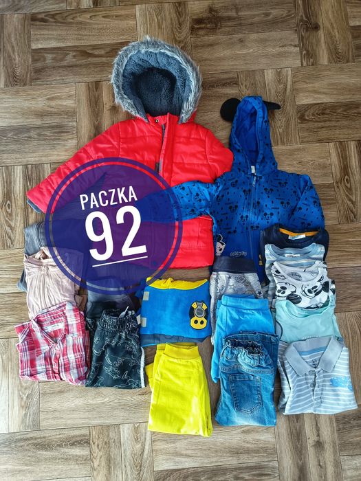 Paczka ubrań dla chłopca 92