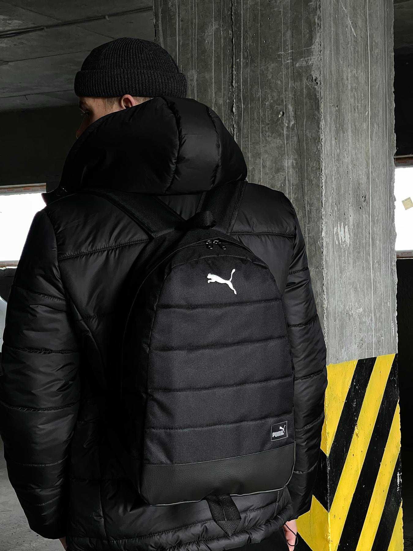 Рюкзак Матрас Черный Puma, пума Городской рюкзак Мужской портфель: 420 ...