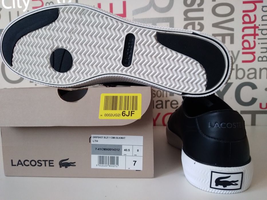 Skórzane buty Lacoste Gripshot r. 40,5 (większe!)
