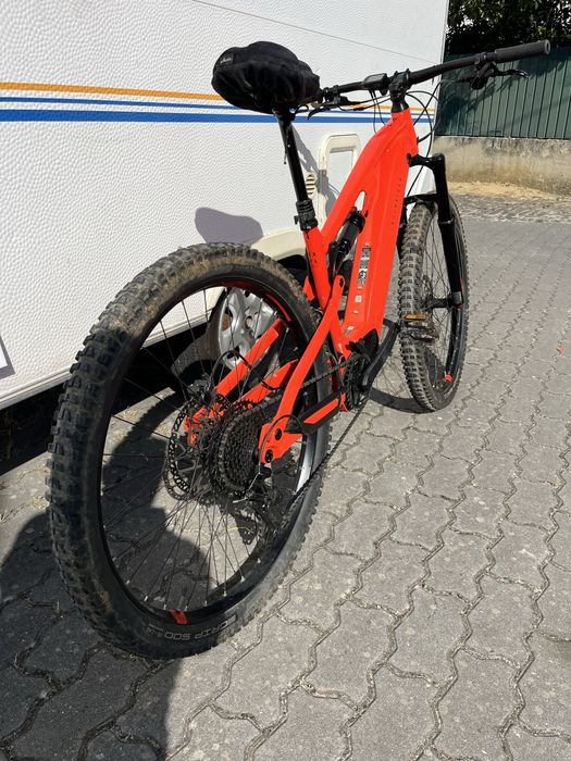 Bicicleta BTT Elétrica como nova  Suspensão Total 29” E-EXPL 520 S – Vermelho Vivo