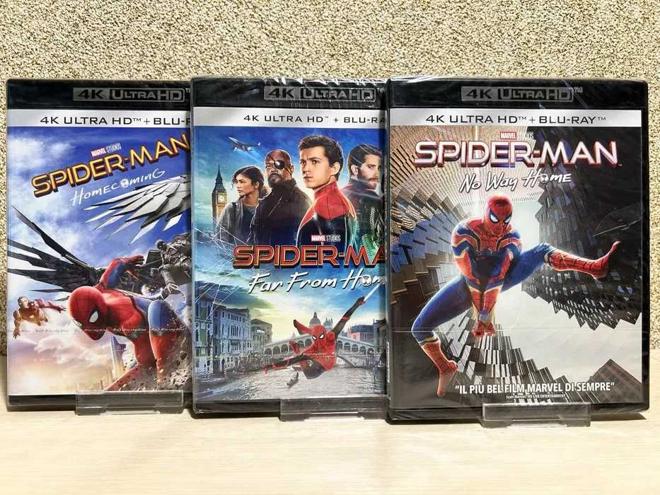 4K UHD Blu-ray Человек-паук / Парк Юрского периода с переводом.