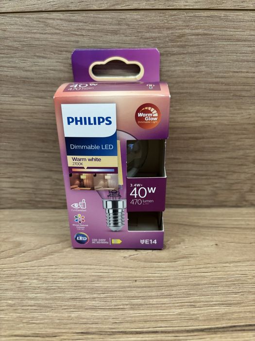 Żarowki Dimmable LED firmy PHILIPS