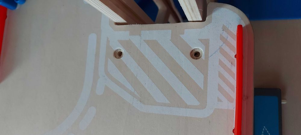 Garaż drewniany Playtive dwupoziomowy Lidl!