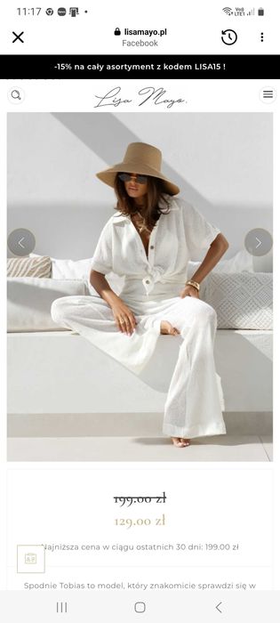 Komplet ażurowy Cocomore