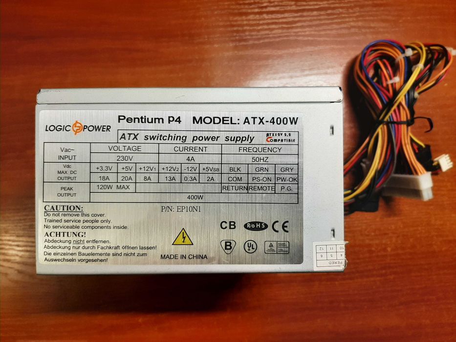 Блок питания Logic power Pentium P4 ATX-400W
