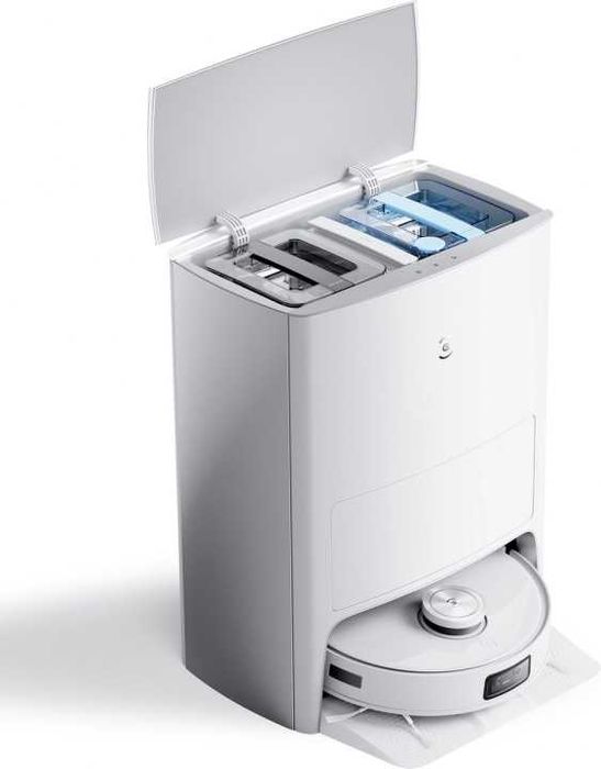 Robot sprzątający Ecovacs DEEBOT X1e OMNI ze stacją, Biały - USZKODZONY