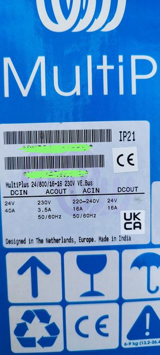 UPS Victron MultiPlus 24/800/16