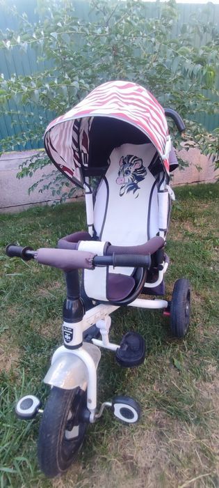 Дитячий триколісний велосипед-коляска Mini Trike