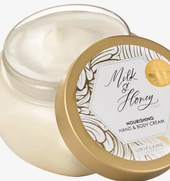 Ультрамягкий крем для тіла и рук молоко и мед орифлейм магнолия  250 м