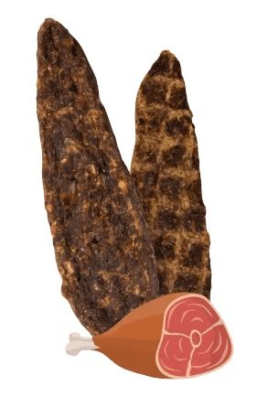 Pyszne i zdrowe przekąski dla psa Sammy's Soczyste paski wołowiny 190g