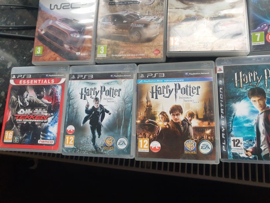 Ps3 gry jurasic world avengers Little Big planet Harry Potter wrc