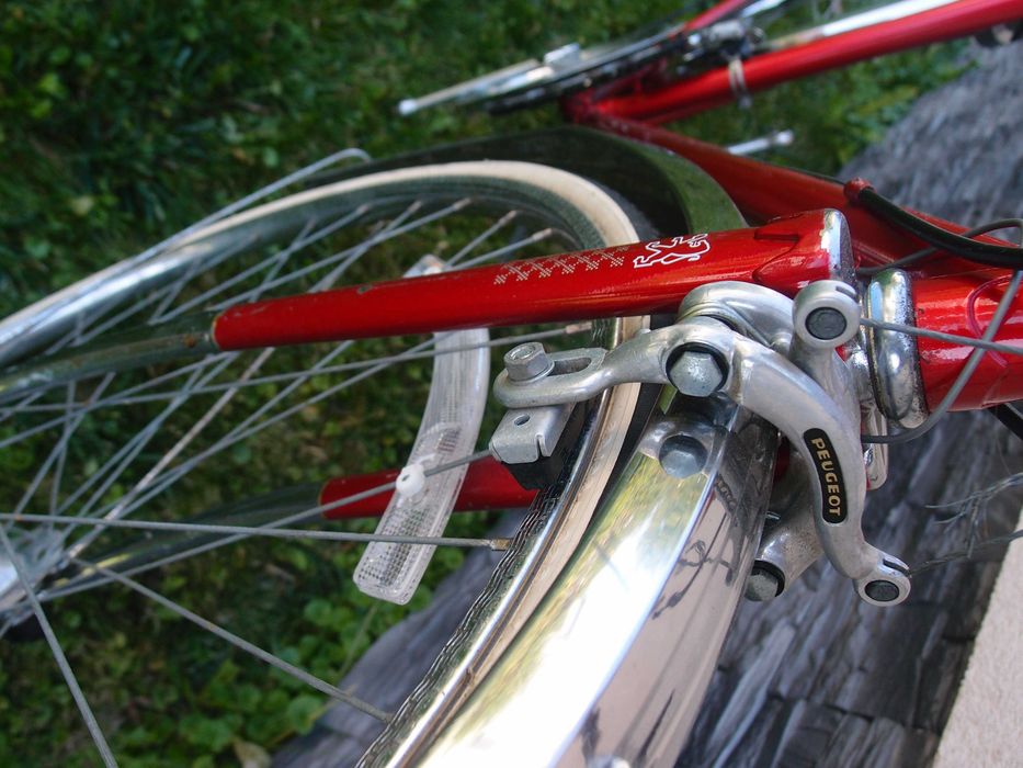 Peugeot LE8 M rower 1979 carbolite 700C Nervar Simplex Weinmann
