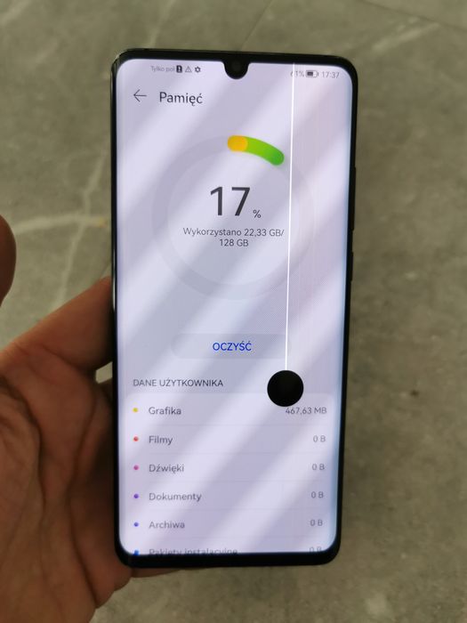 Huawei p30 pro Uszkodzony wyświetlacz