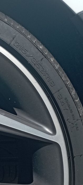 Jantes 18" Ford Focus ST Line com pneus novos