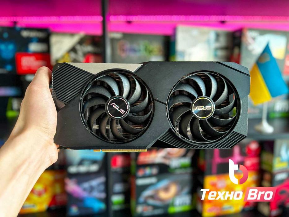 Гарантія! RTX 3060 TI 8GB Asus Dual ігрова відеокарта пк ТехноБро