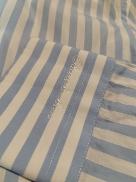 Camisa Sacoor Bro. Riscas Azul