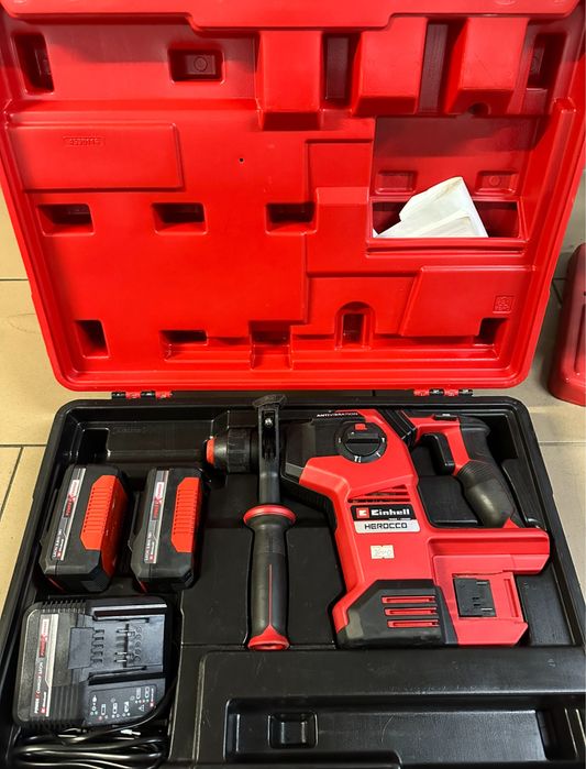 Продам свій Einhell HEROCCO з двома акумуляторами 3А та зарядкою