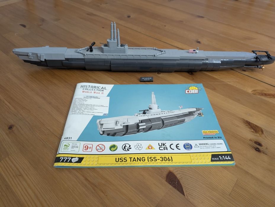 USS Tang SS-306 klocki Cobi