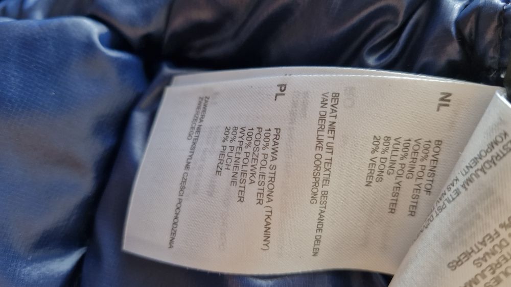 Marc O Polo puchowa kurtka męska M