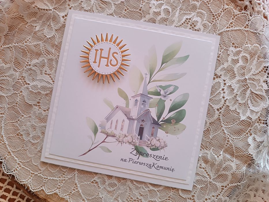 Zaproszenia komunijne na Komunię Świętą