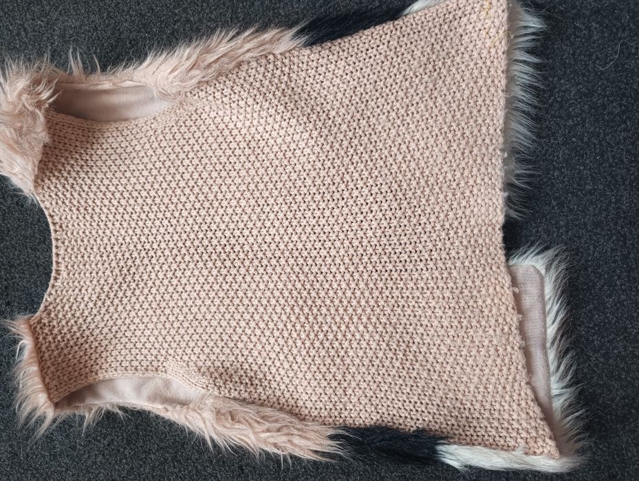 Bezrękawnik futrzany 140