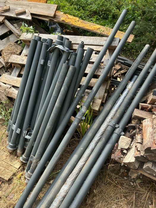 Balustrada antracyt 22m