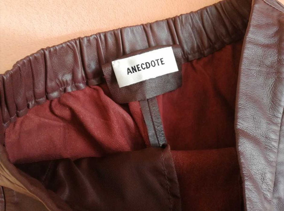 ANECDOTE spódnica skórzana roz M