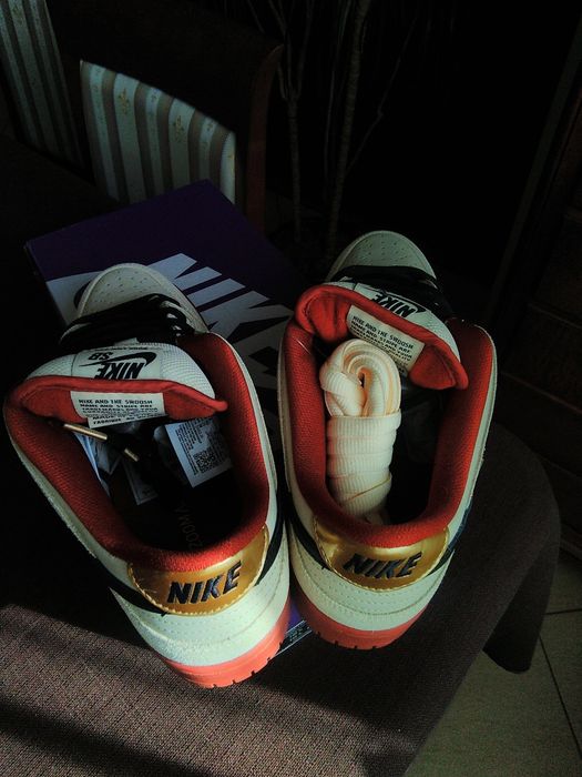 (r 40 -25 cm) Nike SB Dunk Low Pro Hennessy Dunk Muslin