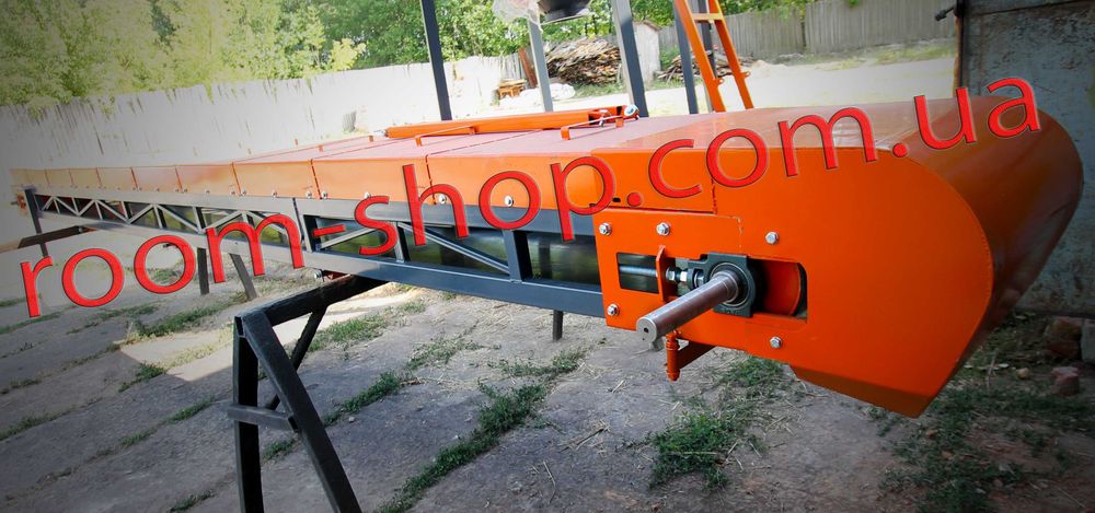 Ленточный конвейер, транспортёр, погрузчик, ширина 500 мм., с крышками