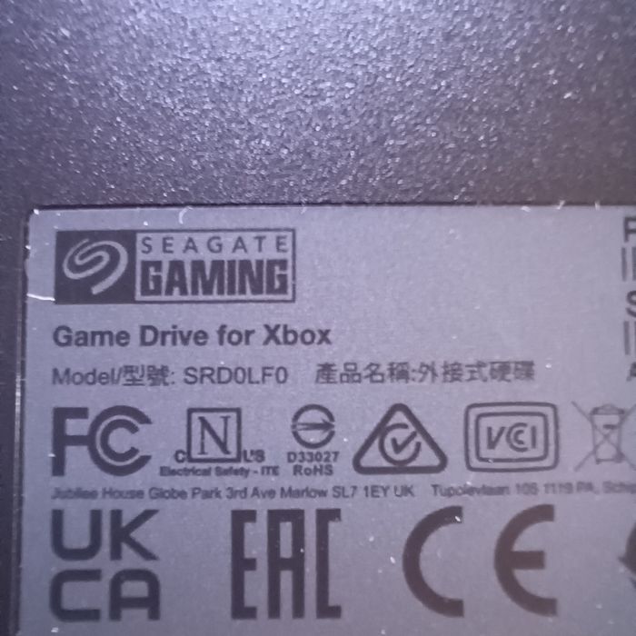 Зовнішній жорсткий диск Seagate Game Drive for Xbox 4 TB
