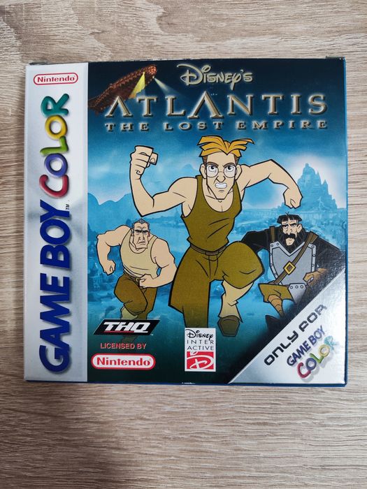 Atlantis the lost Empire game Boy color