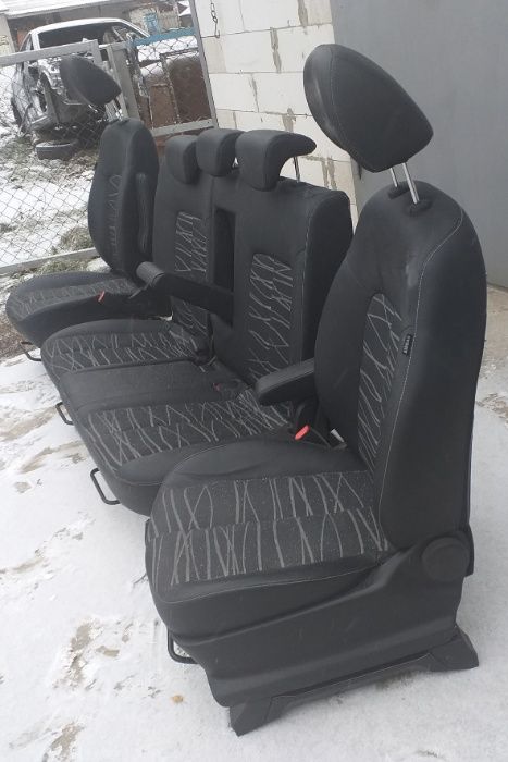 сидушки сидіння салон комбінований kia venga 2010-