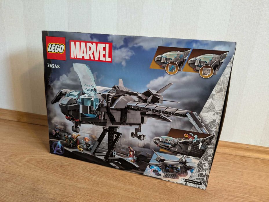 LEGO - 76248 - Quinjet Avengersów.