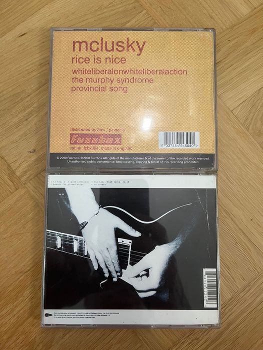 Mclusky Rice Is Nice & To Hell With Good Intentions CD EP x 2 noise rock Jesus Lizard