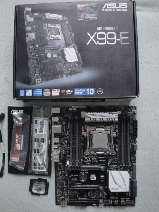 Płyta główna Asus X99-E 8xDDR4 + procesor i7-6800K Socket 2011-v3